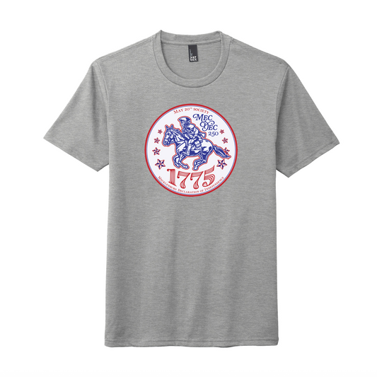 May 20th Society (Circle logo) - District Perfect TriBlend - Grey Frost - Made to Order DTF