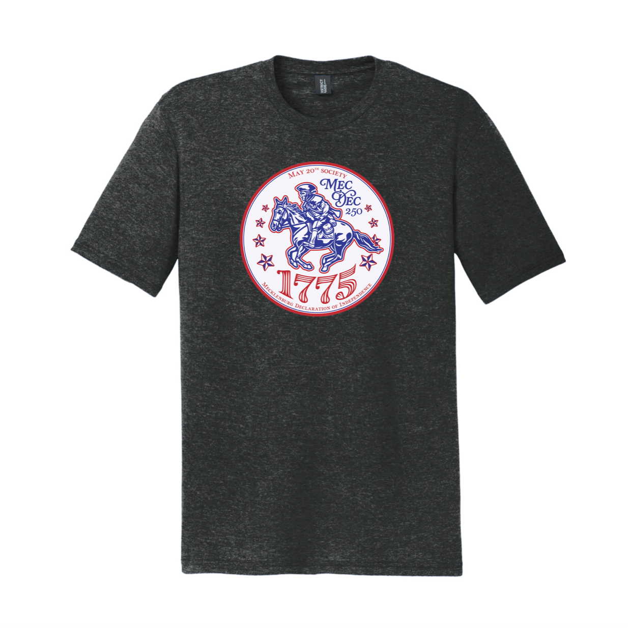 May 20th Society (Circle logo) - District Perfect TriBlend - Black Frost - Made to Order DTF