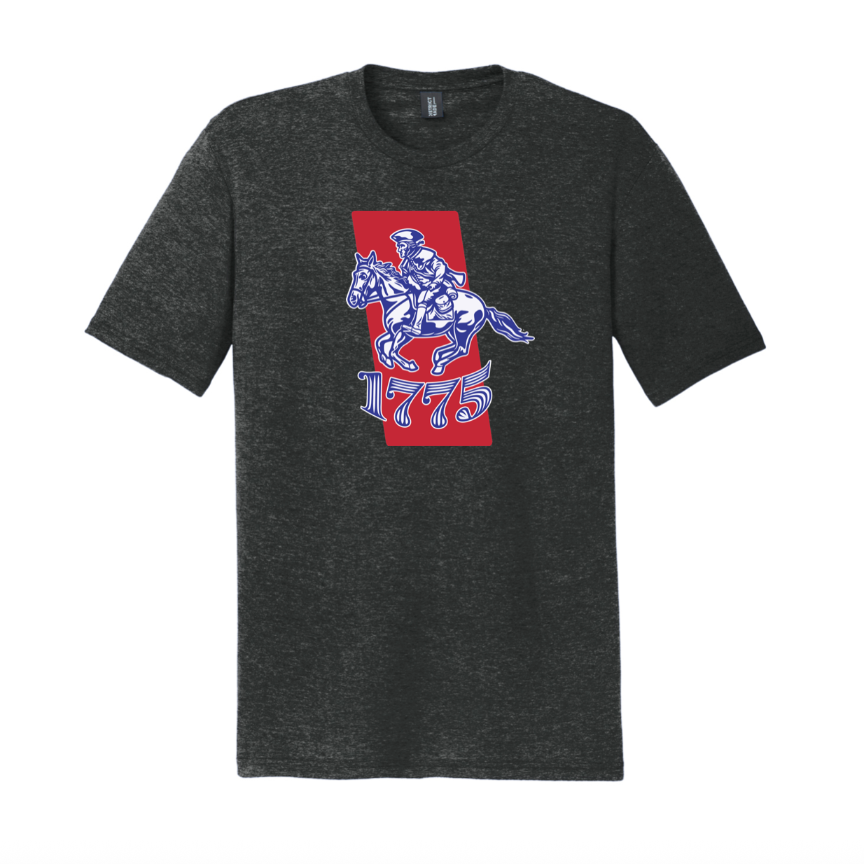 May 20th Society (1775 logo) - District Perfect TriBlend - Black Frost - Made to Order DTF