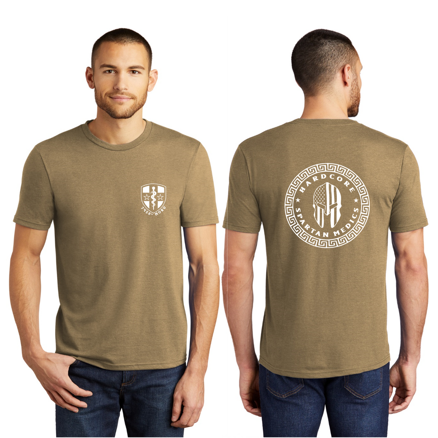 HARDCORE Spartan Medics District Perfect Tri Tee Pre-Order