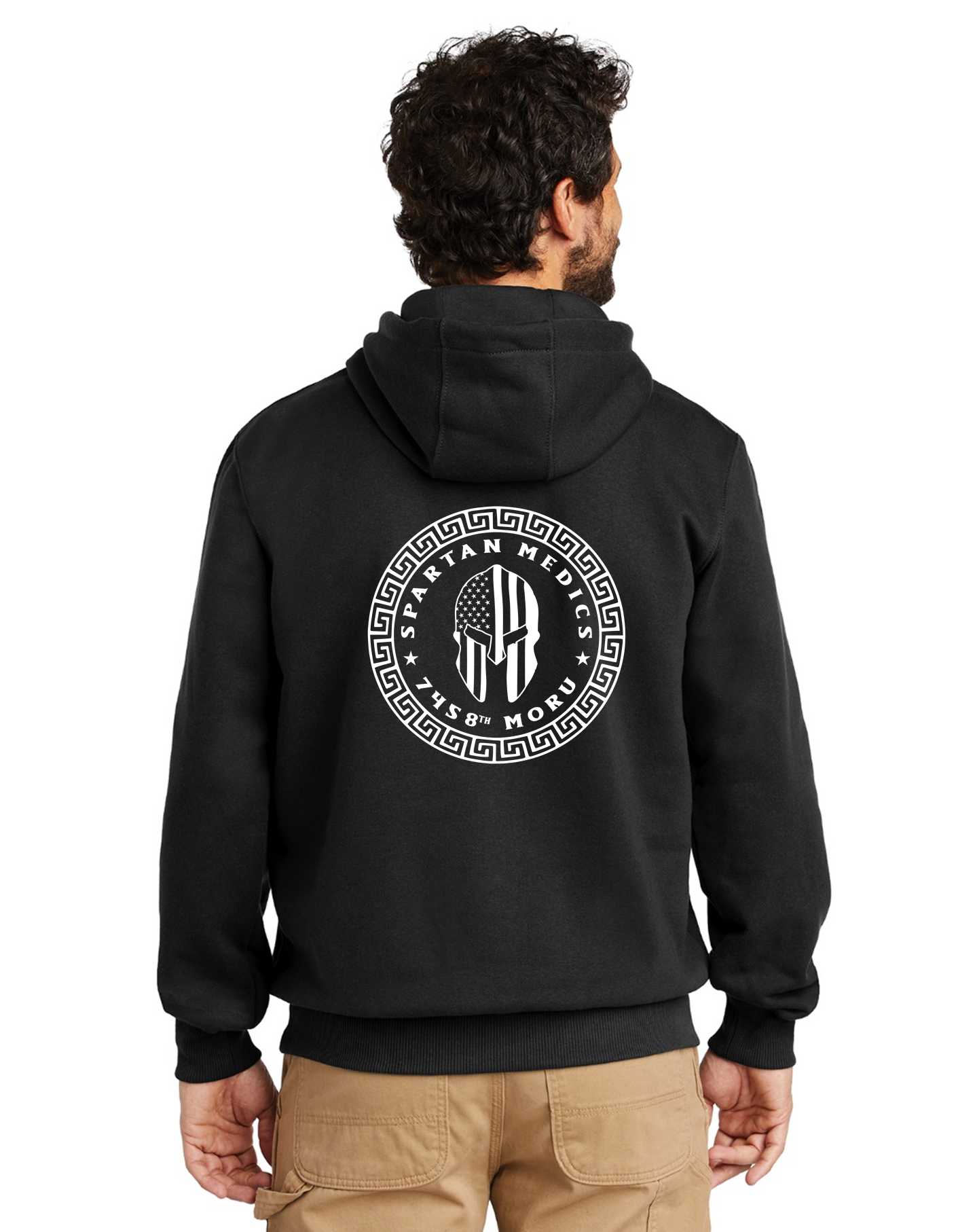 Spartan Medics Carhartt Men's Rain Defender Paxton Heavyweight Hooded Sweatshirt Pre-Order