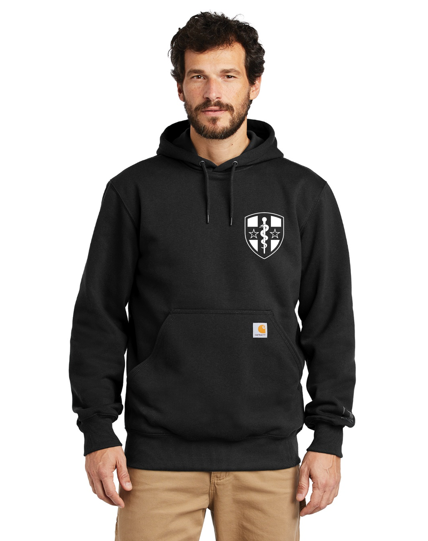 Spartan Medics Carhartt Men's Rain Defender Paxton Heavyweight Hooded Sweatshirt Pre-Order