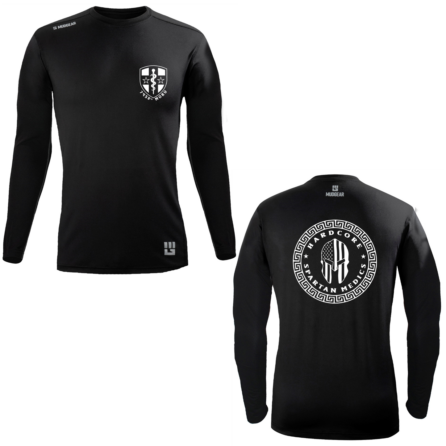 HARDCORE Spartan Medics MudGear Men's Fitted Race Jersey vX Long Sleeve Pre-Order