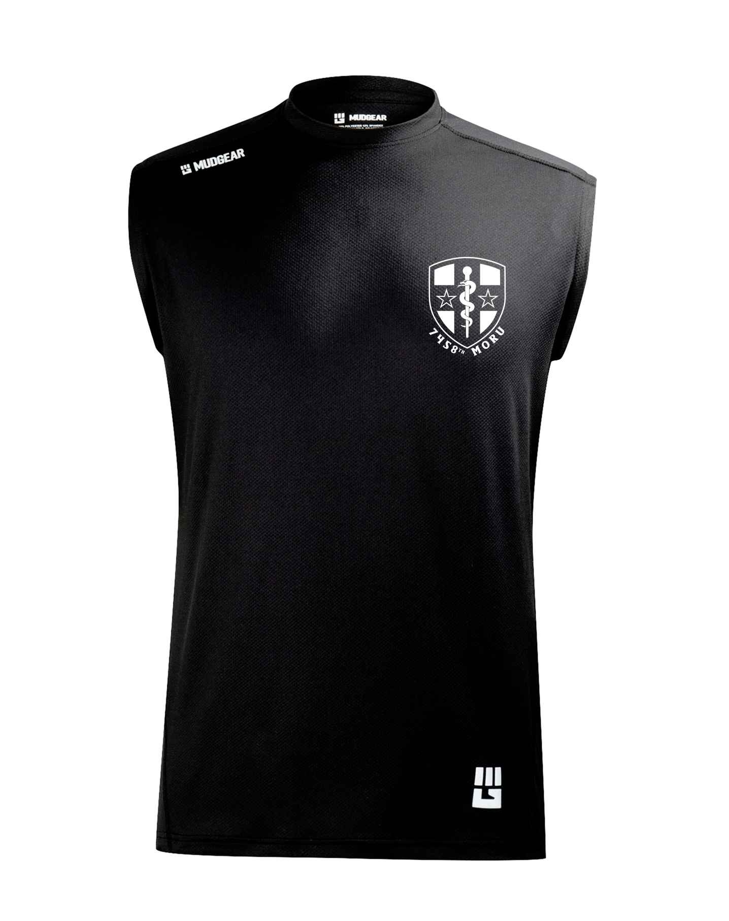 HARDCORE Spartan Medics MudGear Men's Fitted Race Jersey vX Sleeveless Tee Pre-Order