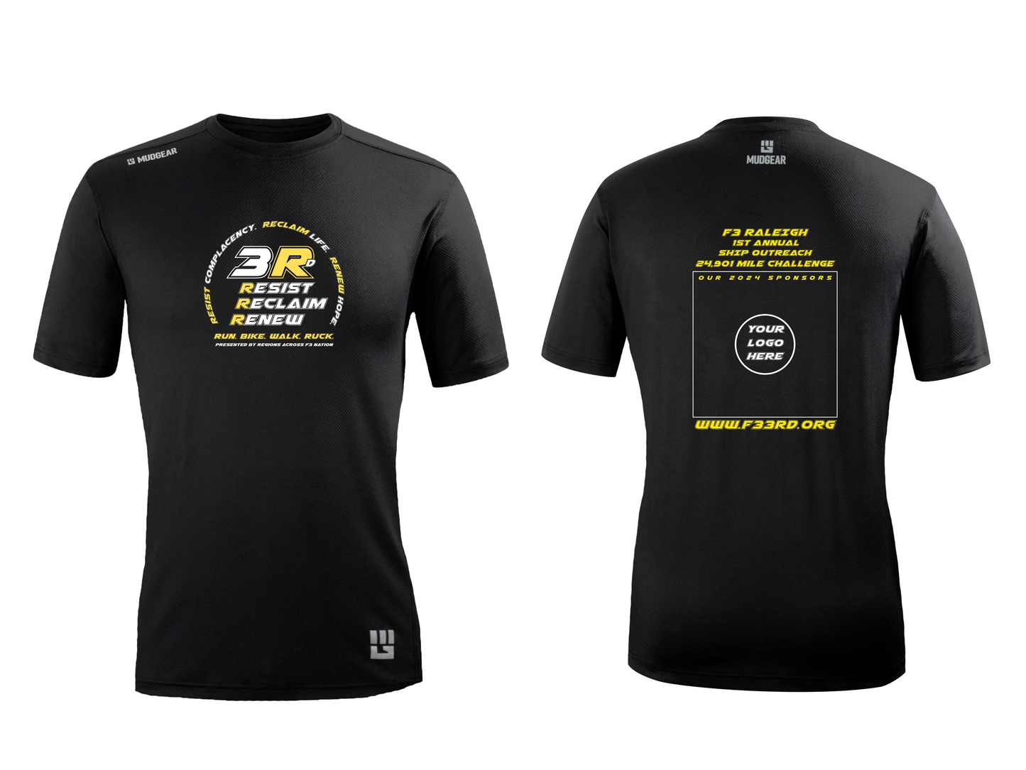 F3 Raleigh + Ship Outreach 1st Annual Event Pre-Order August 2024