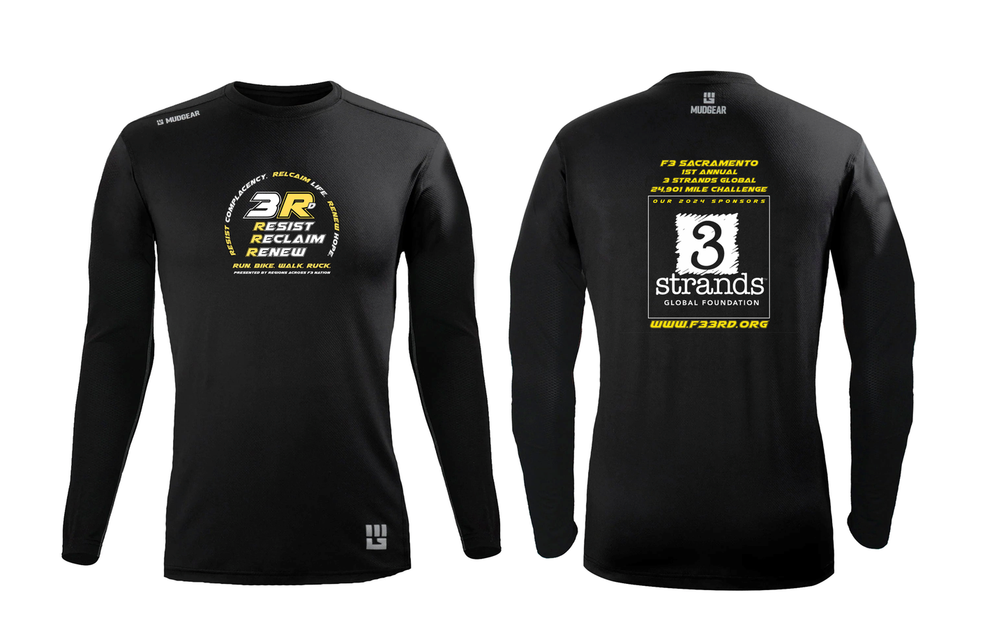 F3 Sacramento + Charity 1st Annual Event Pre-Order September 2024