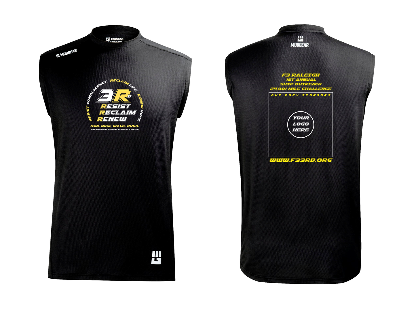 F3 Raleigh + Ship Outreach 1st Annual Event Pre-Order August 2024