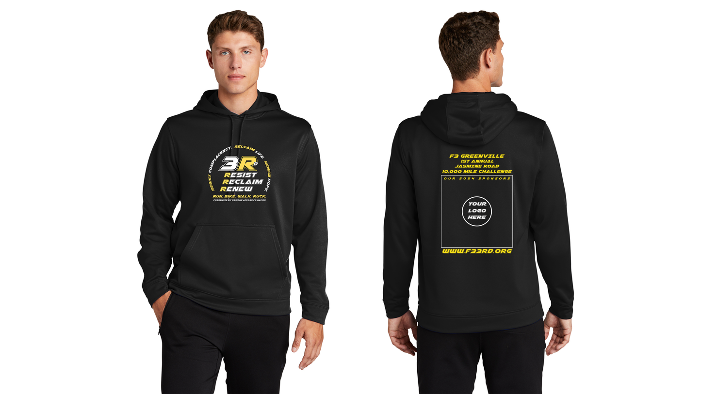 F3 Greenville + Jasmine Road 1st Annual Mileage Challenge Pre-Order September 2024