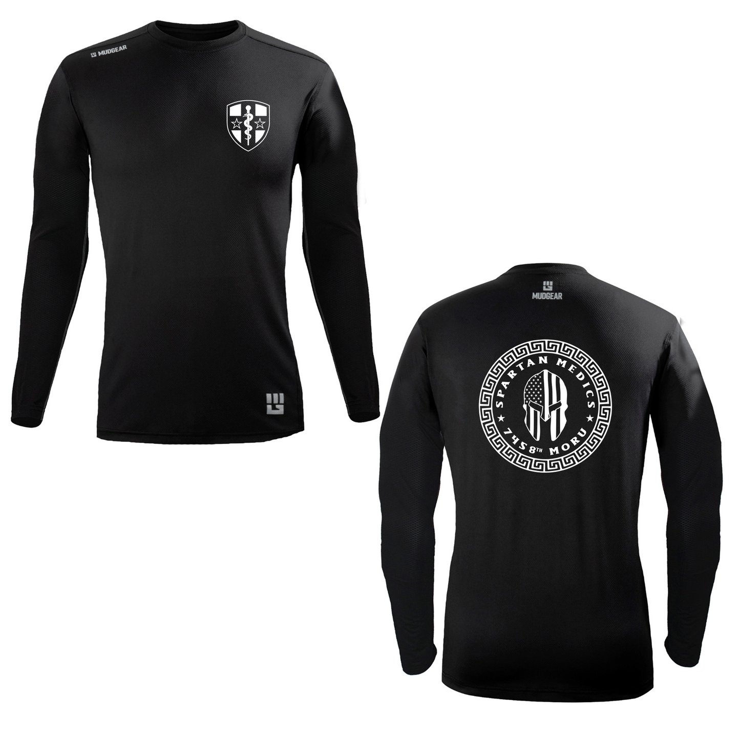 Spartan Medics MudGear Men's Fitted Race Jersey vX Long Sleeve Pre-Order