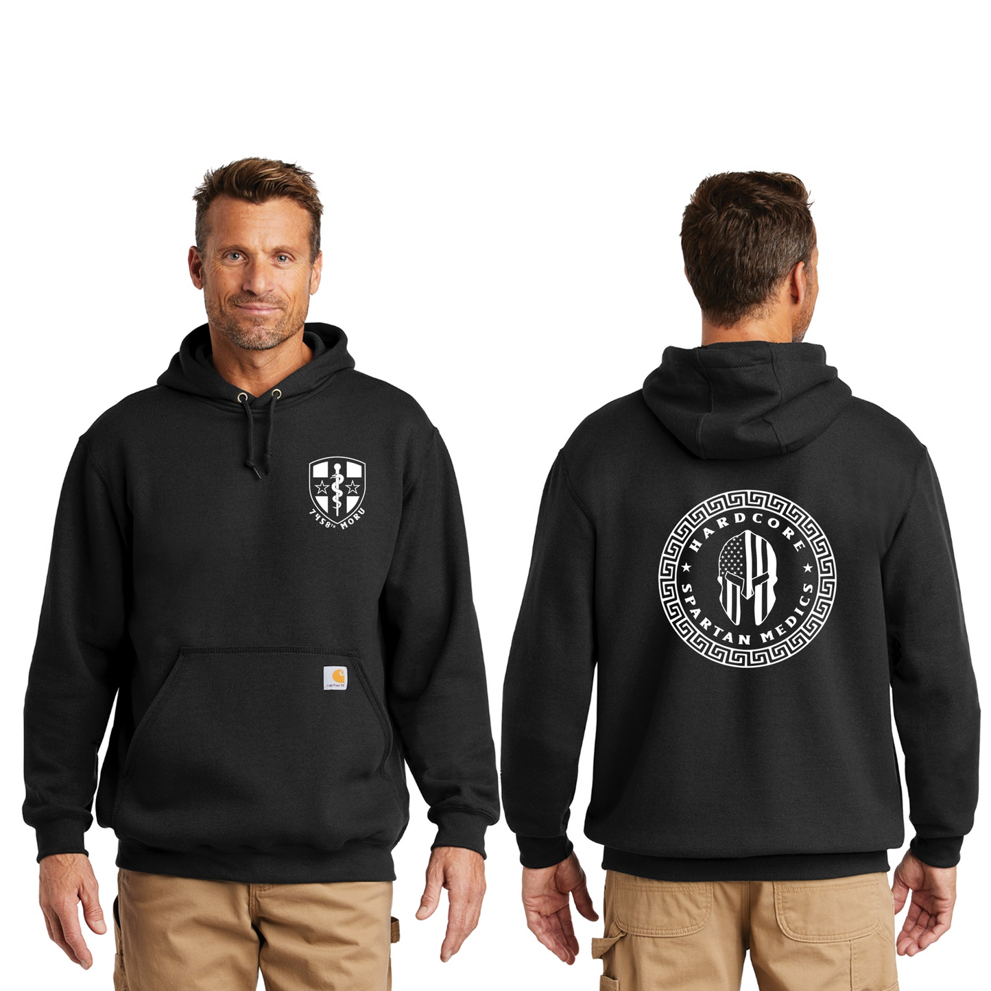 HARDCORE Spartan Medics Carhartt Midweight Hooded Sweatshirt Pre-Order