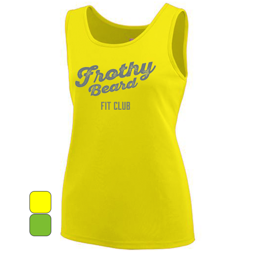 Frothy Beard - Women's Augusta Wicking Tank Top Pre-Order