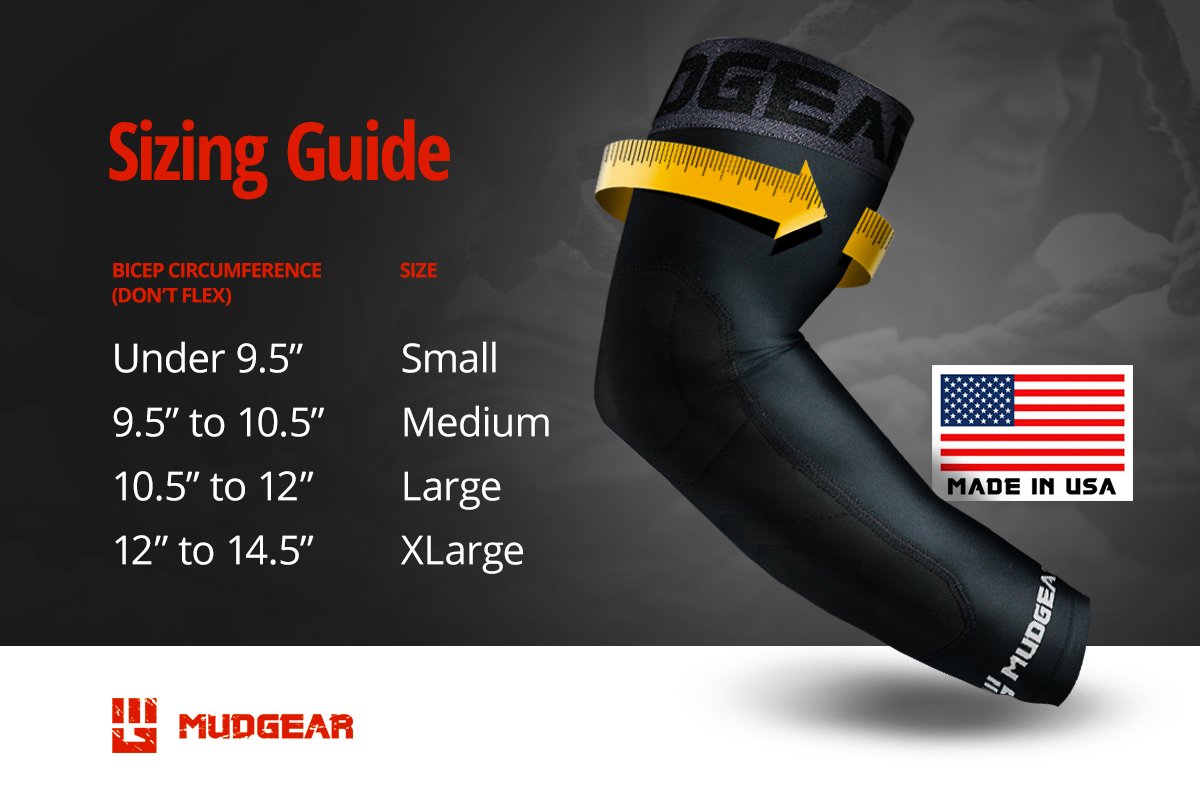 MudGear Padded Arm Sleeves (1 Pair)