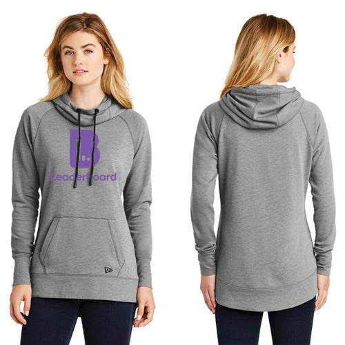 LeaderBoard New Era Ladies Tri-Blend Fleece Pullover Hoodie Pre-Order
