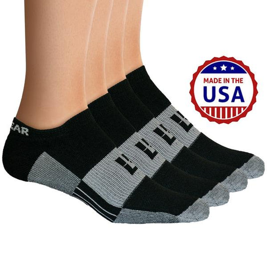 MudGear No-Show Running Socks (2 Pair Pack)