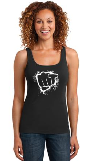 MudMan Training District Made Ladies Mini Racerback Tank (Black) Pre-Order