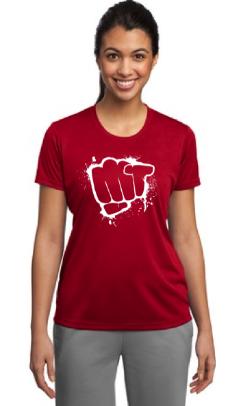 MudMan Training Sport-Tek Ladies Short Sleeve Shirt (True Red) Pre-Order
