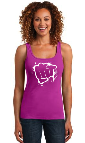 MudMan Training District Made Ladies Mini Racerback Tank (Pink) Pre-Order