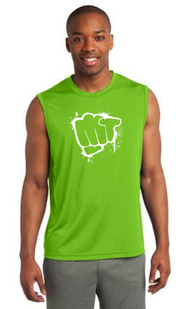 MudMan Training Sport-Tek Sleeveless Competitor (Lime Shock) Pre-Order