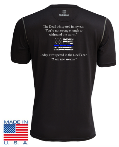 Team Blue Line MudGear Fitted Race Jersey v3 Short Sleeve Pre-Order