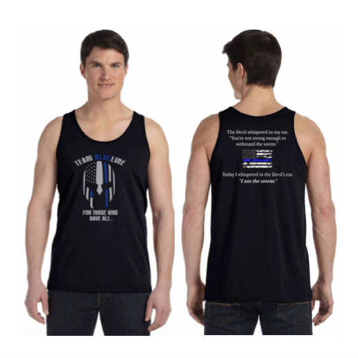 Team Blue Line Bella-Canvas Jersey Tank Pre-Order