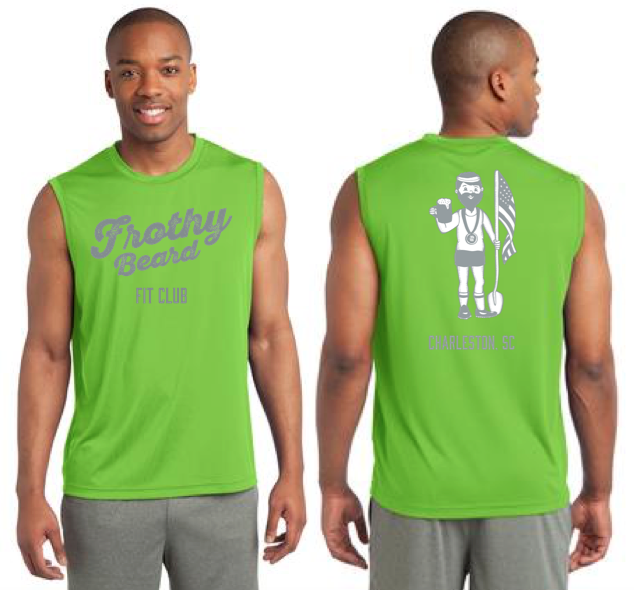 Frothy Beard - Men's Sport-Tek Sleeveless Tee Pre-Order