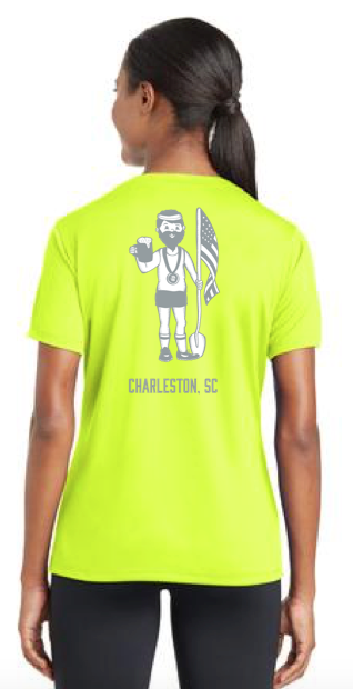 Frothy Beard - Women's Sport-Tek RacerMesh V-Neck Tee
