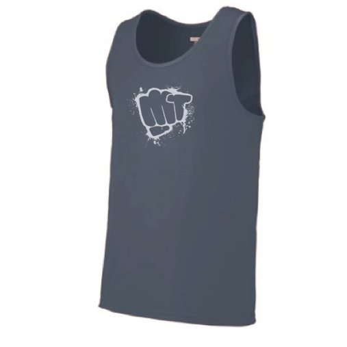 MudMan Training Augusta Men's Wicking Tank Top (Graphite) Pre-Order