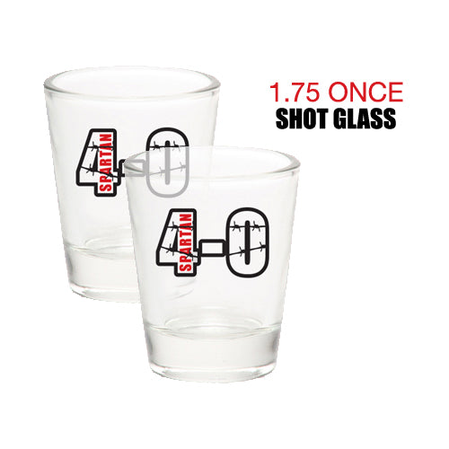 Spartan 4-0 Shot Glasses