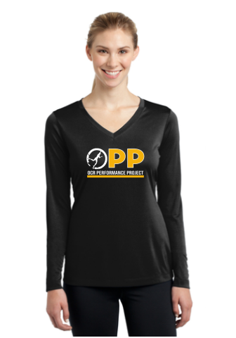 OCR Performance Project Sport-Tek Women's Long Sleeve V-Neck Tee Pre-Order