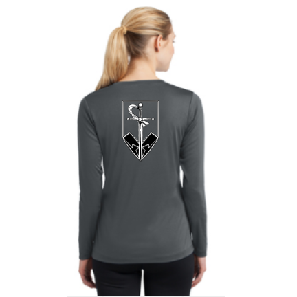 Stone Foundation Sport-Tek Ladies Long Sleeve PosiCharge Competitor V-Neck Tee Pre-Order