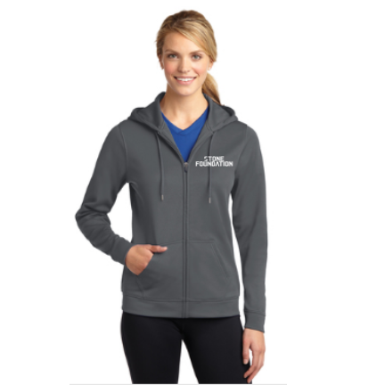 Stone Foundation Sport-Tek Ladies Sport-Wick Fleece Full-Zip Hooded Jacket Pre-Order