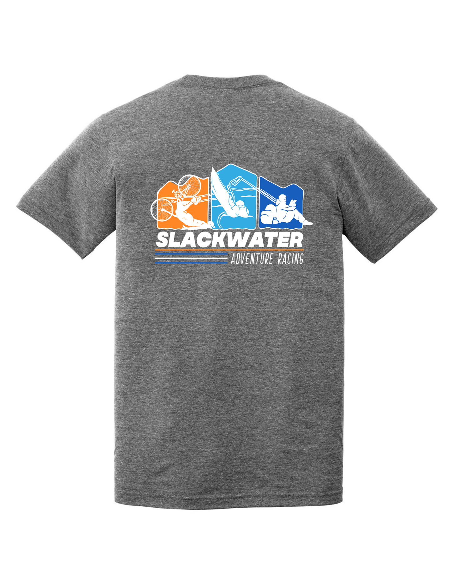 Slackwater Adventure Racing USA Made Men's Tri-Blend Tee Pre-Order