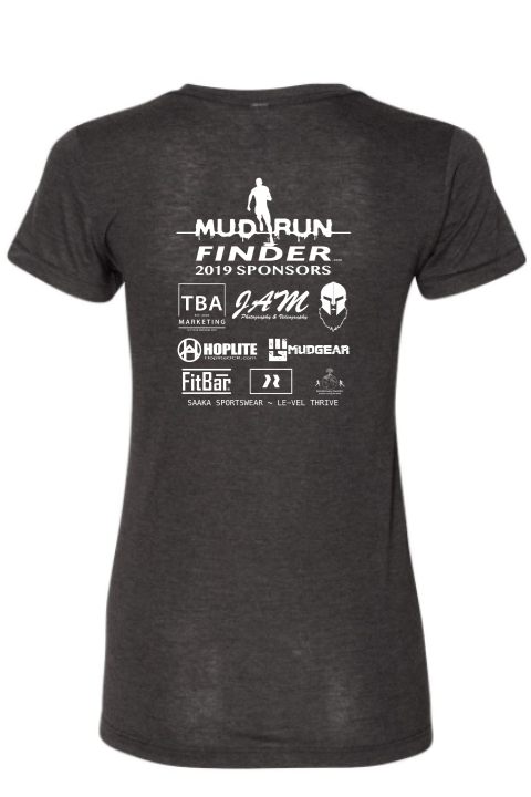 CLEARANCE ITEM - Mud Run Finder MudGear Women's Tri-Blend Tee