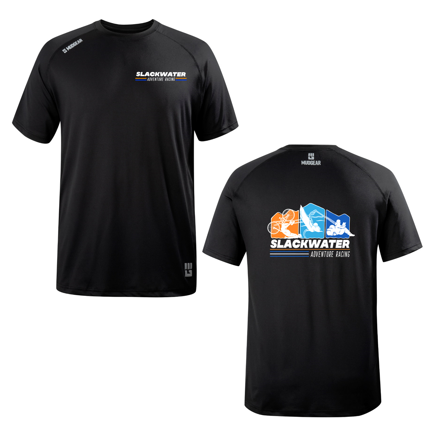 Slackwater Adventure Racing MudGear Men's Loose Tee Short Sleeves vX Pre-Order