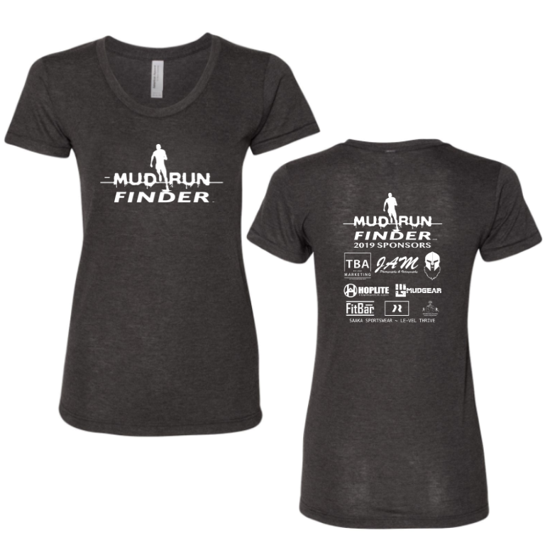 CLEARANCE ITEM - Mud Run Finder MudGear Women's Tri-Blend Tee