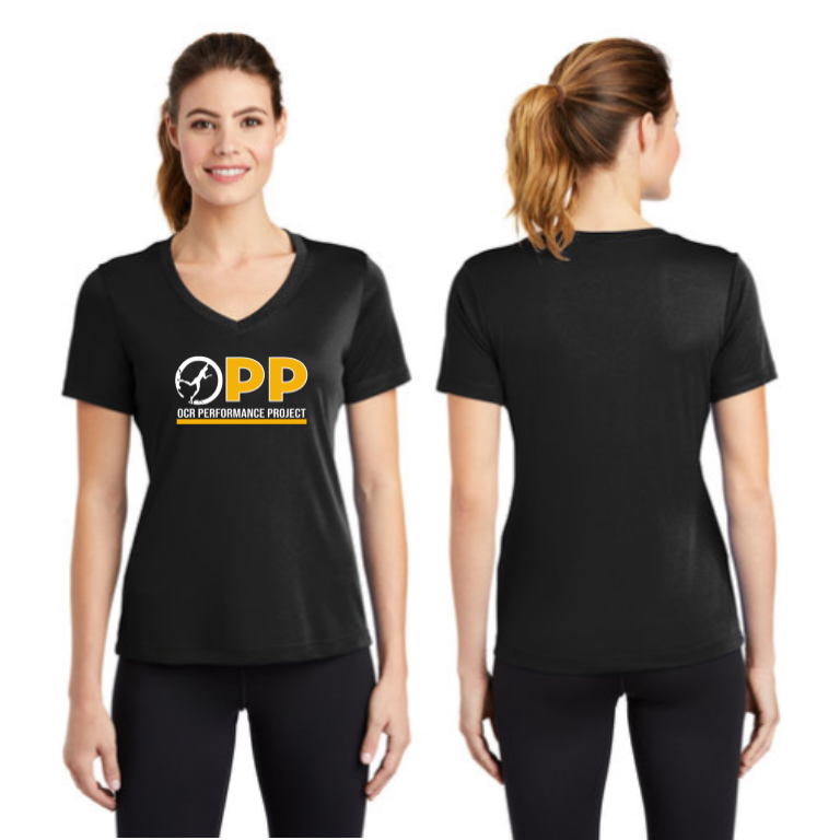 OCR Performance Project Sport-Tek Women's Short Sleeve V-Neck Tee Pre-Order