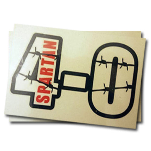 Spartan 4-0 Temporary Tattoo