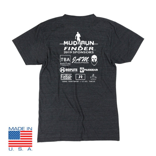 Mud Run Finder MudGear Unisex Tri-Blend Tee Pre-Order