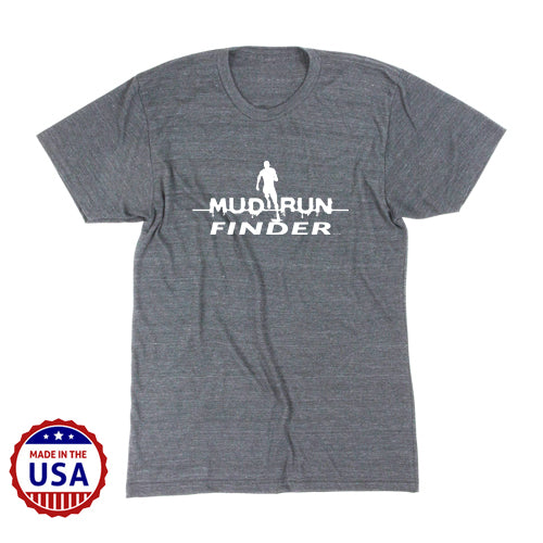 Mud Run Finder MudGear Unisex Tri-Blend Tee Pre-Order