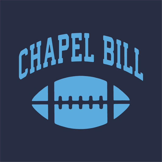Chapel Bill Football Tees and Hoodies