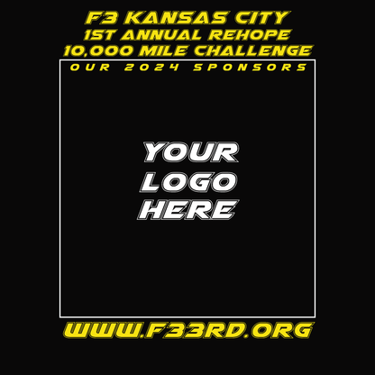 F3 Kansas City + Rehope 1st Annual Event Pre-Order August 2024