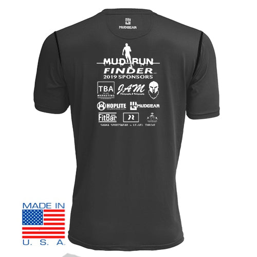 Mud Run Finder MudGear Men's Fitted Race Jersey Short Sleeve v3 Pre-Order