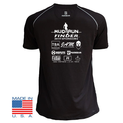 Mud Run Finder MudGear Men's Loose Tee Short Sleeves Pre-Order