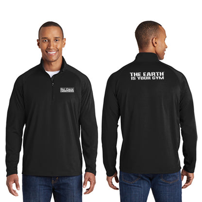 Gut Check Fitness Sport-Tek Mens 1/2-Zip Pullover Pre-Order (Black only)