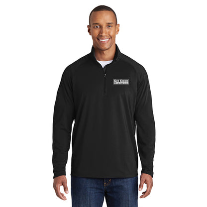 Gut Check Fitness Sport-Tek Mens 1/2-Zip Pullover Pre-Order (Black only)