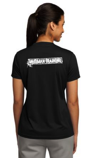 MudMan Training Sport-Tek Ladies Short Sleeve Shirt (Black) Pre-Order