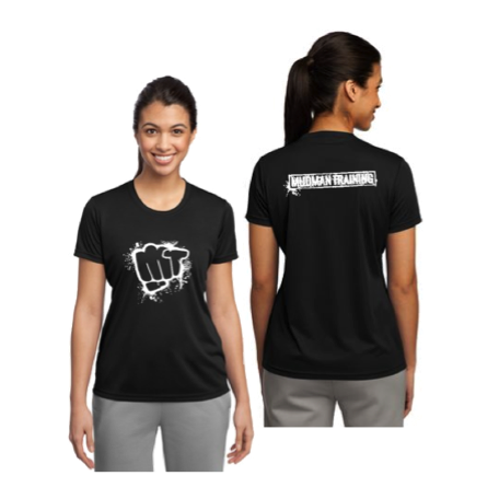 MudMan Training Sport-Tek Ladies Short Sleeve Shirt (Black) Pre-Order