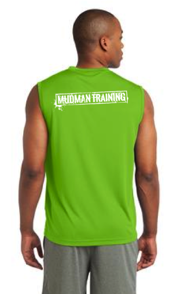 MudMan Training Sport-Tek Sleeveless Competitor (Lime Shock) Pre-Order