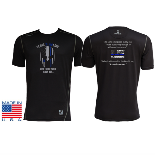 Team Blue Line MudGear Fitted Race Jersey v3 Short Sleeve Pre-Order