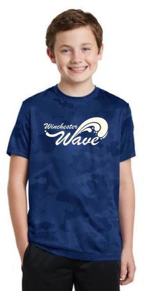 Winchester Wave - Youth Sport-Tek CamoHex Tee Pre-Order